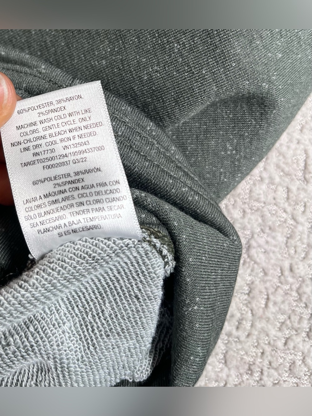 A New Day Olive Green Speckled Joggers - Size Medium - Picture 12 of 16